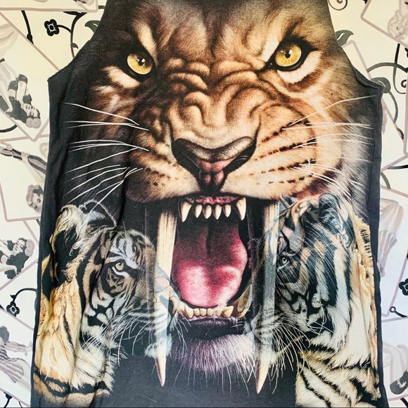 Tiger T-shirt Dress - Picture 2 of 4